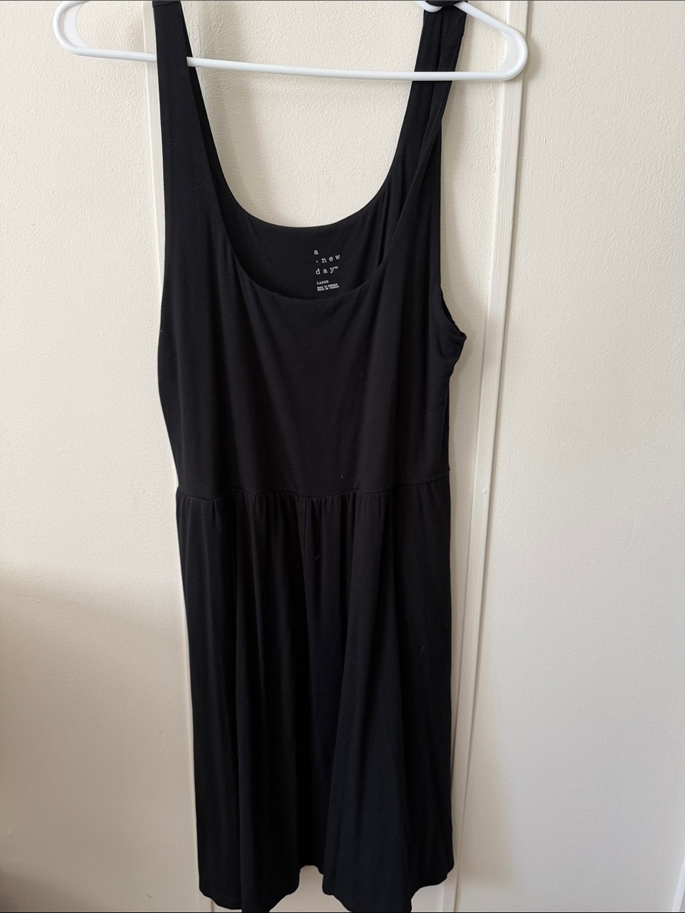 a new day Black Midi Tank Dress